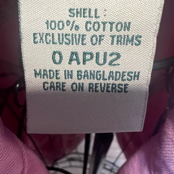 Vintage LL Bean Pretty in Pink button Up Jean Jacket size Small - Picture 4 of 16